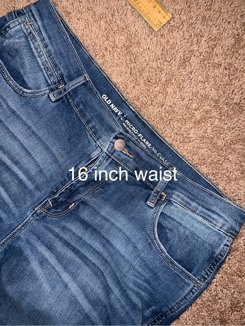 Old Navy micro flare jeans